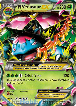 M Venusaur EX XY Ultra Rare #2/146