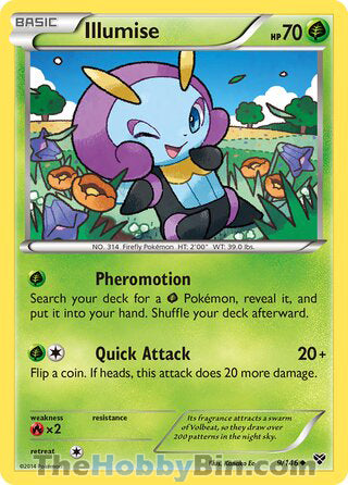 Illumise #9/146 Uncommon - XY Base Set Pokemon card