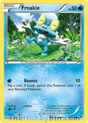 0039 Froakie Common XY Base Set