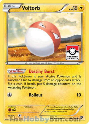 0044 Voltorb Common XY Base Set