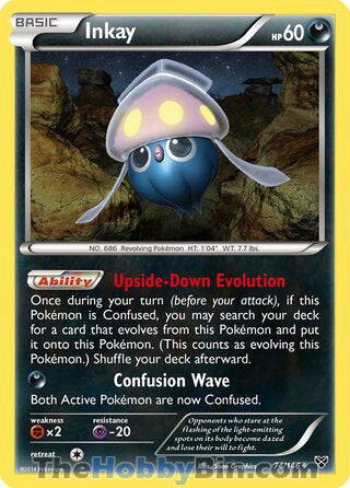 Inkay #74/146 Uncommon - XY Base Set Pokemon card