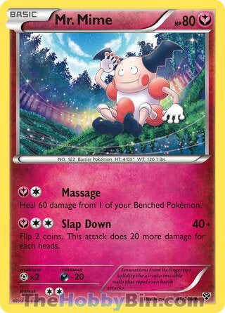 Mr. Mime #91/146 Uncommon - XY Base Set Pokemon card