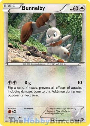 0111 Bunnelby Common XY Base Set