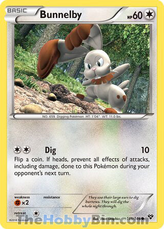 0111 Bunnelby Common XY Base Set
