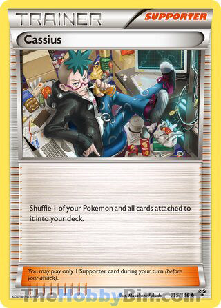 Cassius #115/146 Uncommon - XY Base Set Pokemon card