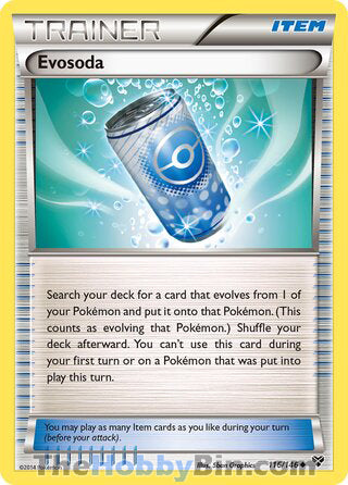 Evosoda #116/146 Uncommon - XY Base Set Pokemon card