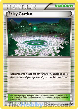 Fairy Garden #117/146 Uncommon - XY Base Set Pokemon card