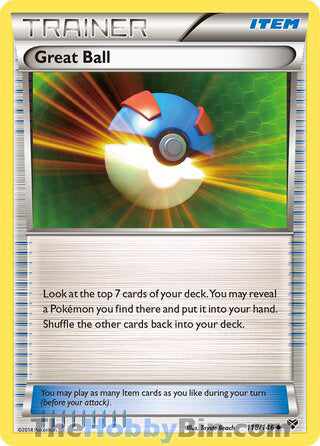 Great Ball XY Uncommon #118/146