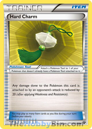 Hard Charm #119/146 Uncommon - XY Base Set Pokemon card