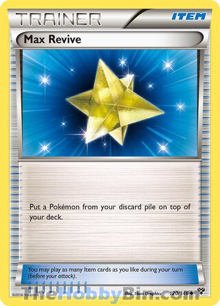 Max Revive #120/146 Uncommon - XY Base Set Pokemon card