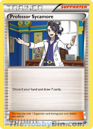 0122 Professor Sycamore Uncommon XY Base Set