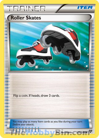Roller Skates #125/146 Uncommon - XY Base Set Pokemon card