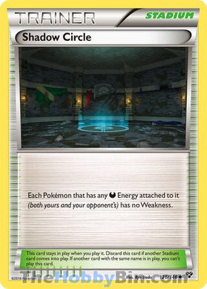 0126 Shadow Circle Uncommon XY Base Set