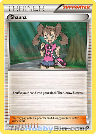 Shauna #127/146 Uncommon - XY Base Set Pokemon card