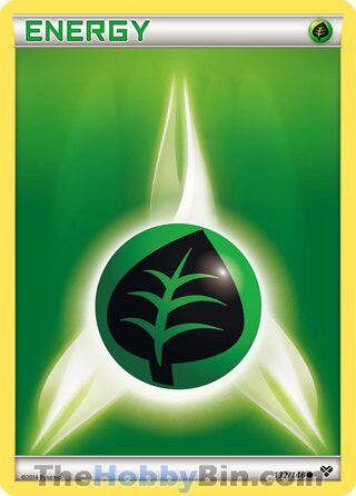 Grass Energy #132/146 Common - XY Base Set Pokemon card