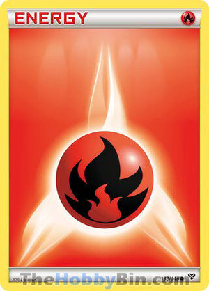 0133 Fire Energy Common XY Base Set