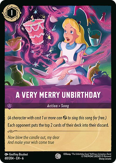 0060 A Very Merry Unbirthday Common Azurite Sea