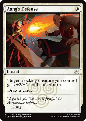 0266 Aang's Defense (0266) C The Last Airbender: Eternal-Legal