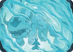 0040 Aang's Iceberg 2 Art Card S Art Series: Avatar: The Last Airbender