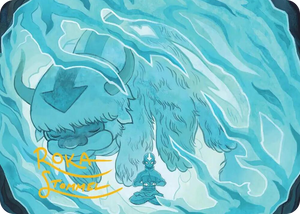 0040 Aang's Iceberg 2 Art Card (Gold-Stamped Signature) S Art Series: Avatar: The Last Airbender