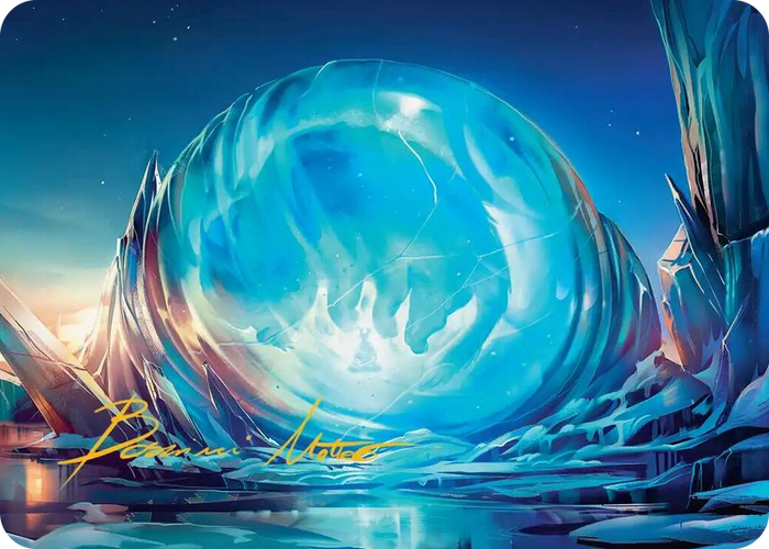 Aang's Iceberg Art Card (Gold-Stamped Signature) #2 S - Art Series: Avatar: The Last Airbender Pokemon card
