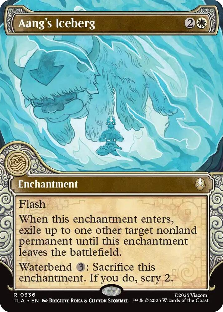 0336 Aang's Iceberg (Showcase) R The Last Airbender