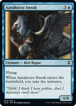 Aarakocra Sneak #54 C - Commander Legends: Battle for Baldur's Gate Pokemon card