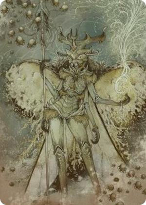 0006 Aatchik, Emerald Radian Art Card (6/54) S Art Series: Aetherdrift