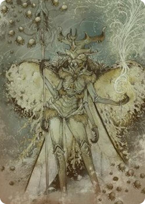 0006 Aatchik, Emerald Radian Art Card (6/54) S Art Series: Aetherdrift