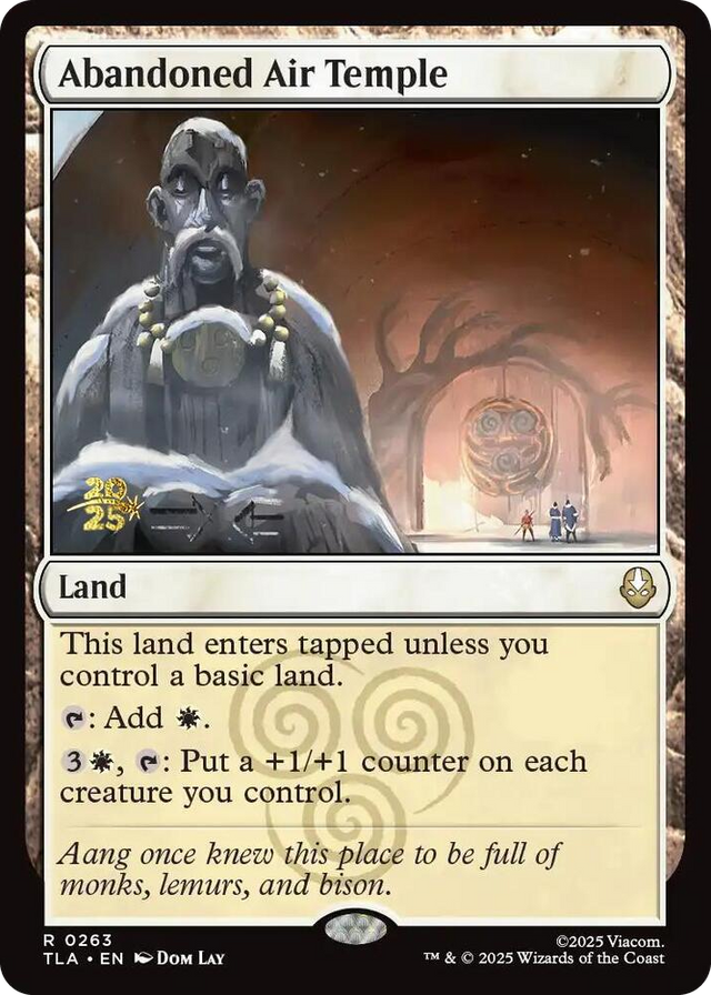 0263 Abandoned Air Temple R Prerelease Cards