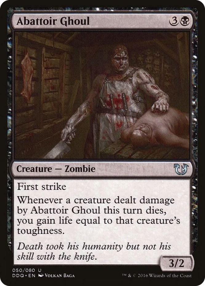 Abattoir Ghoul #50 U - Duel Decks: Blessed vs. Cursed Pokemon card