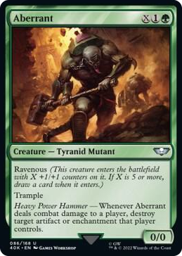 0086 Aberrant U Universes Beyond: Warhammer 40,000