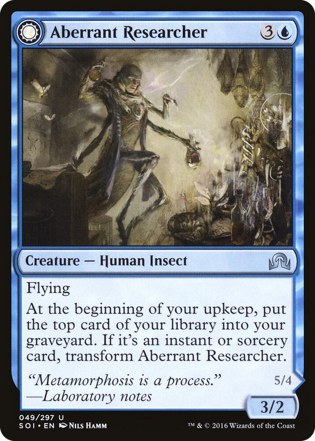 0049 Aberrant Researcher U Shadows over Innistrad