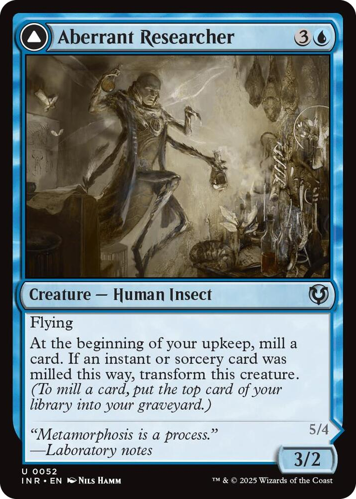 0052 Aberrant Researcher U Innistrad Remastered