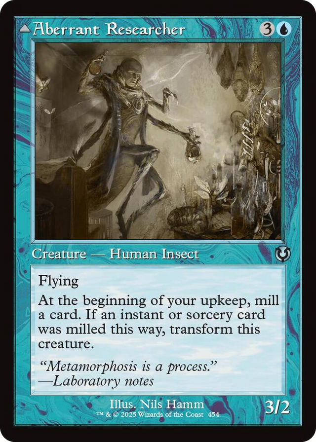 0454 Aberrant Researcher (Retro Frame) U Innistrad Remastered