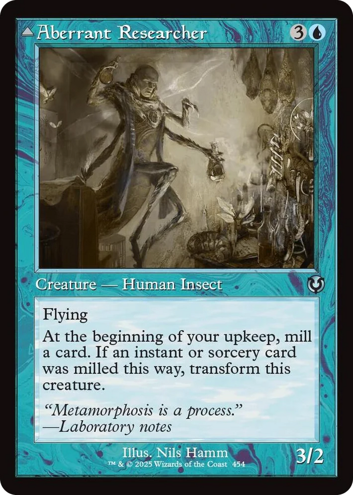 0454 Aberrant Researcher (Retro Frame) U Innistrad Remastered