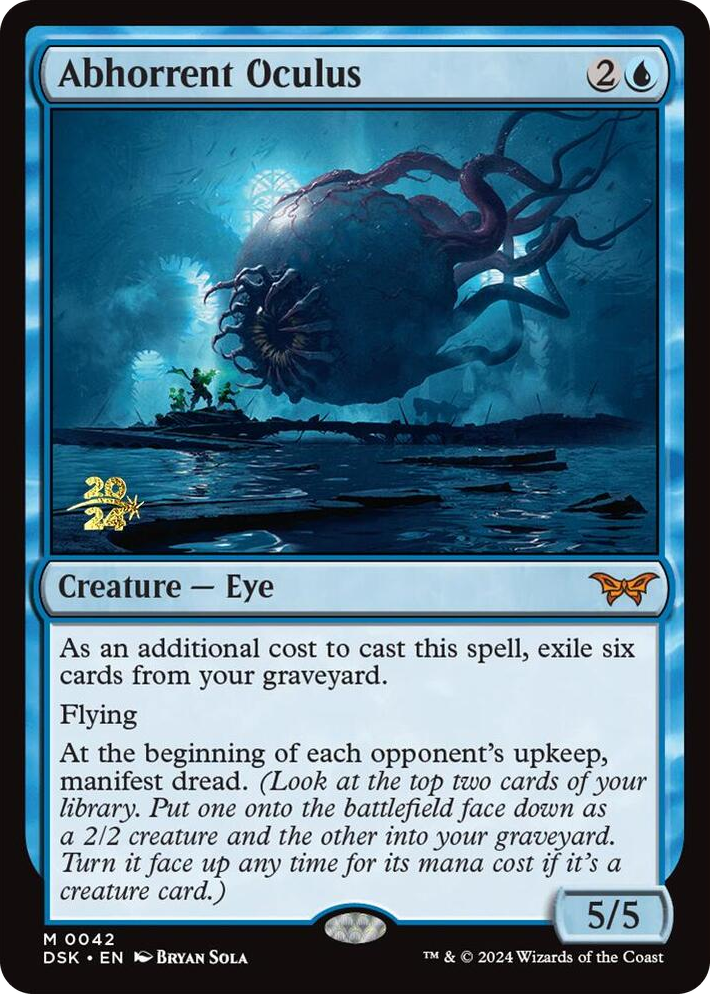 0042 Abhorrent Oculus M Prerelease Cards