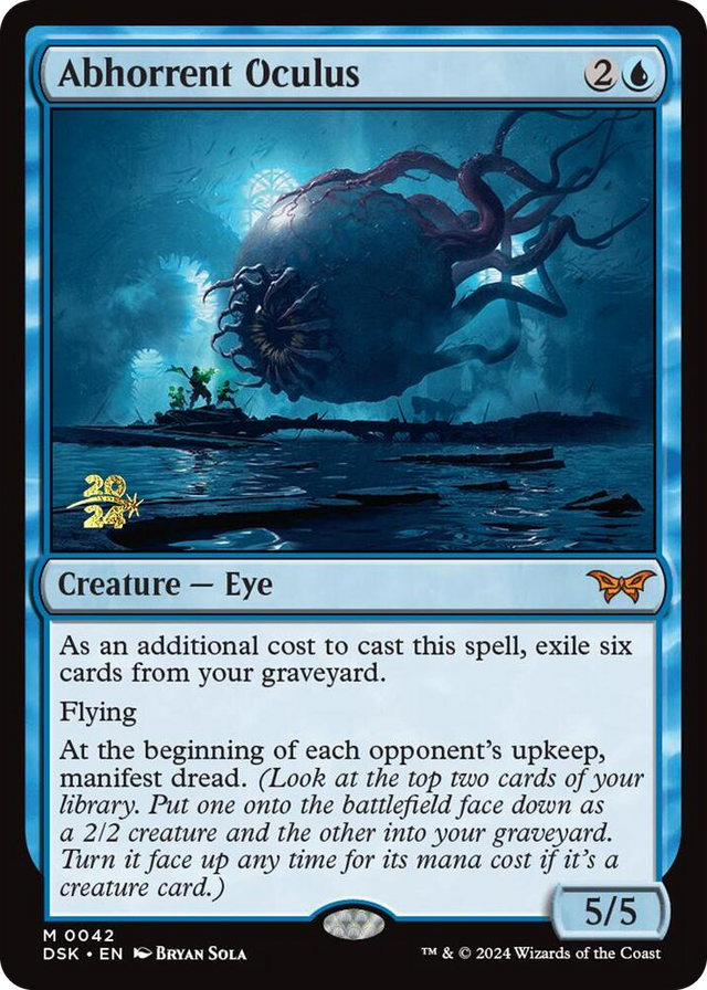 0042 Abhorrent Oculus M Prerelease Cards