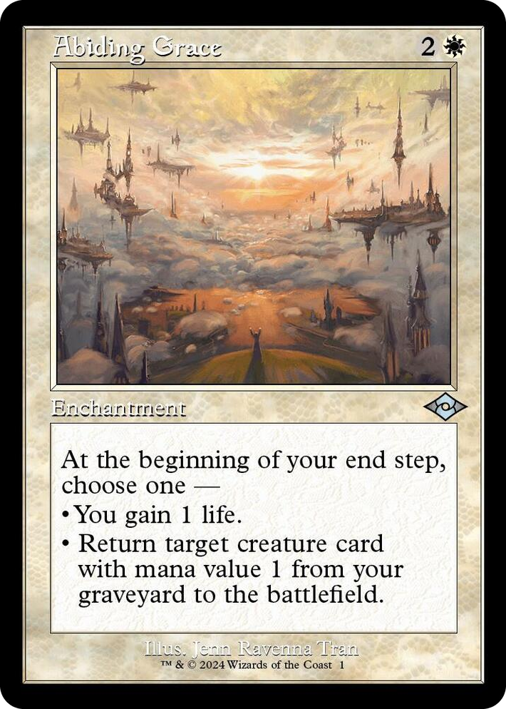 0001 Abiding Grace (Retro Frame) U Modern Horizons 2