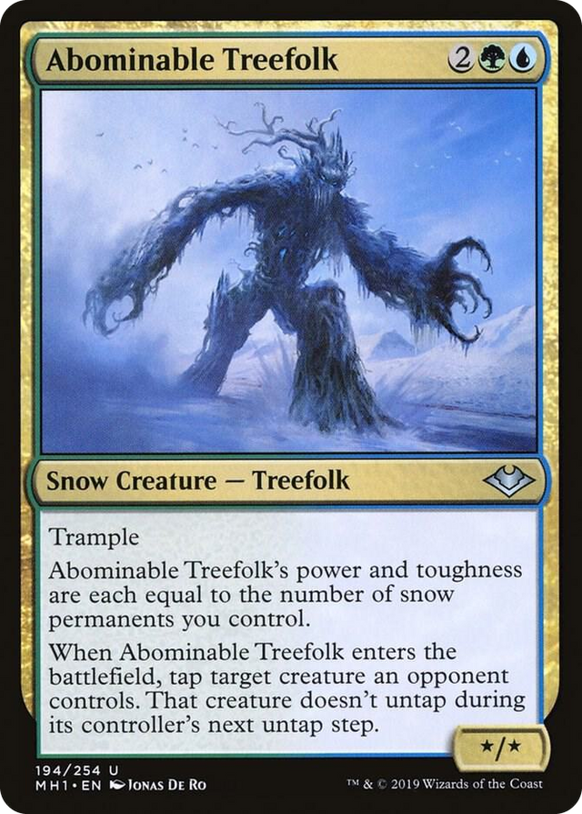 0194 Abominable Treefolk U Modern Horizons