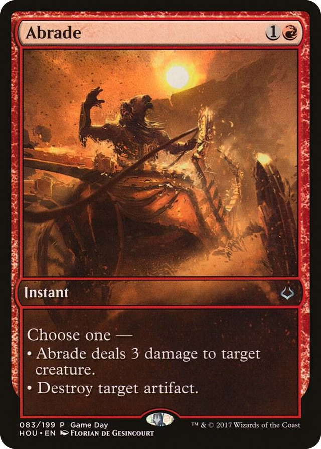 0083 Abrade P Game Day & Store Championship Promos