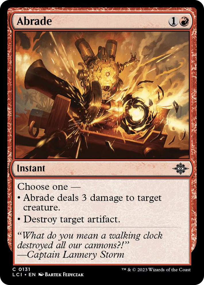 0131 Abrade C The Lost Caverns of Ixalan