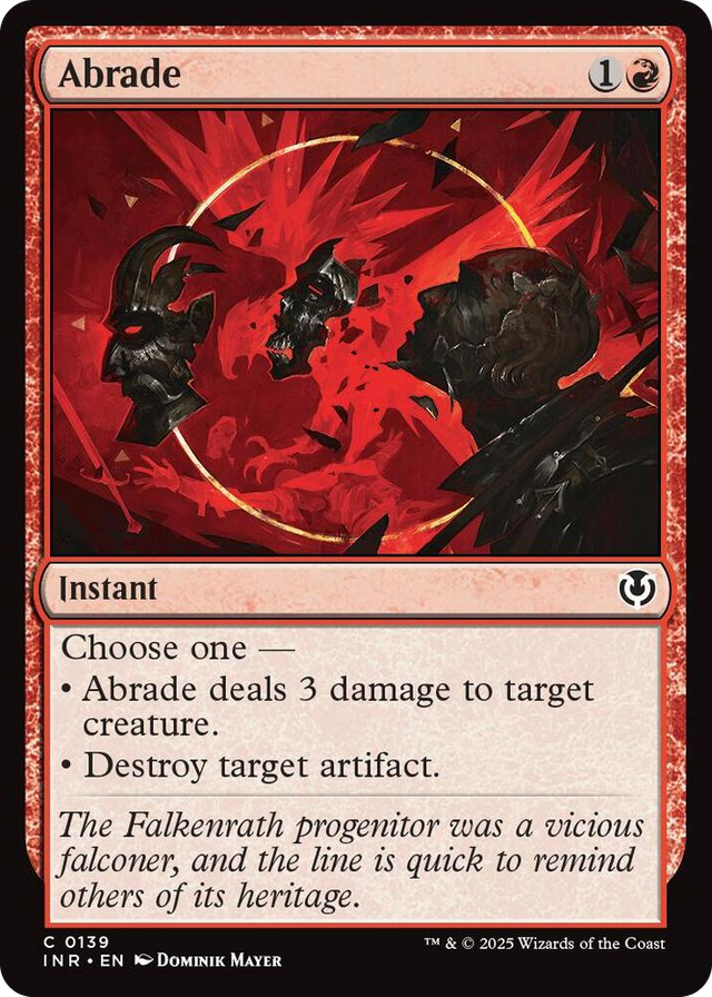 0139 Abrade C Innistrad Remastered