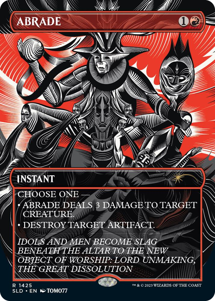 1425 Abrade (1425) R Secret Lair Drop Series