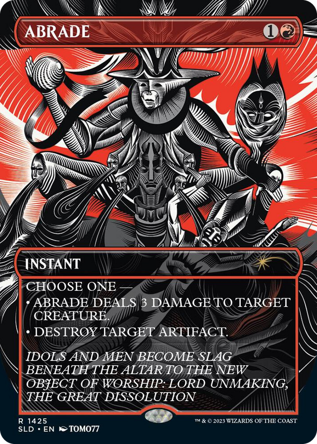 1425 Abrade (1425) R Secret Lair Drop Series