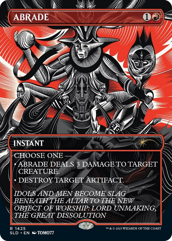 1425 Abrade (1425) R Secret Lair Drop Series