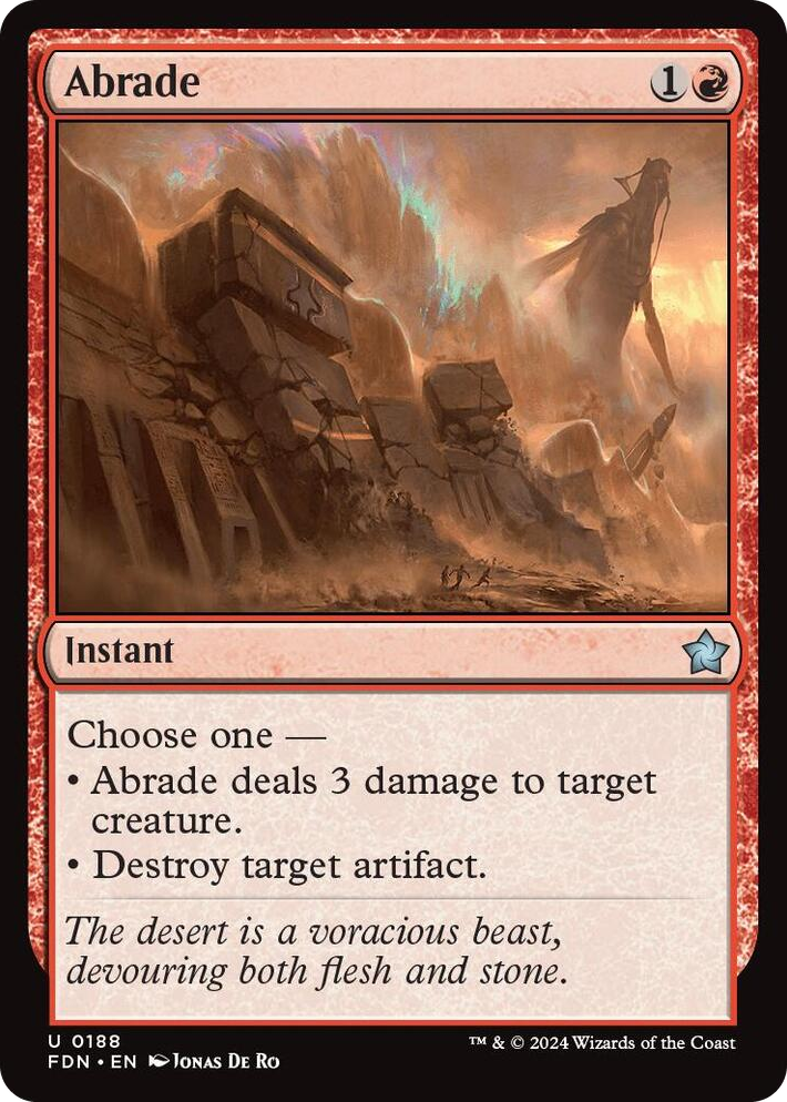0188 Abrade U Foundations