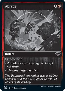 0406 Abrade C Innistrad: Double Feature