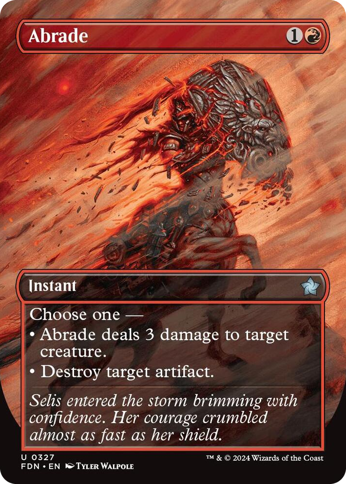 0327 Abrade (Borderless) U Foundations