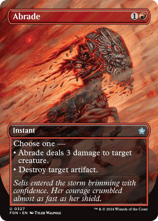 0327 Abrade (Borderless) U Foundations